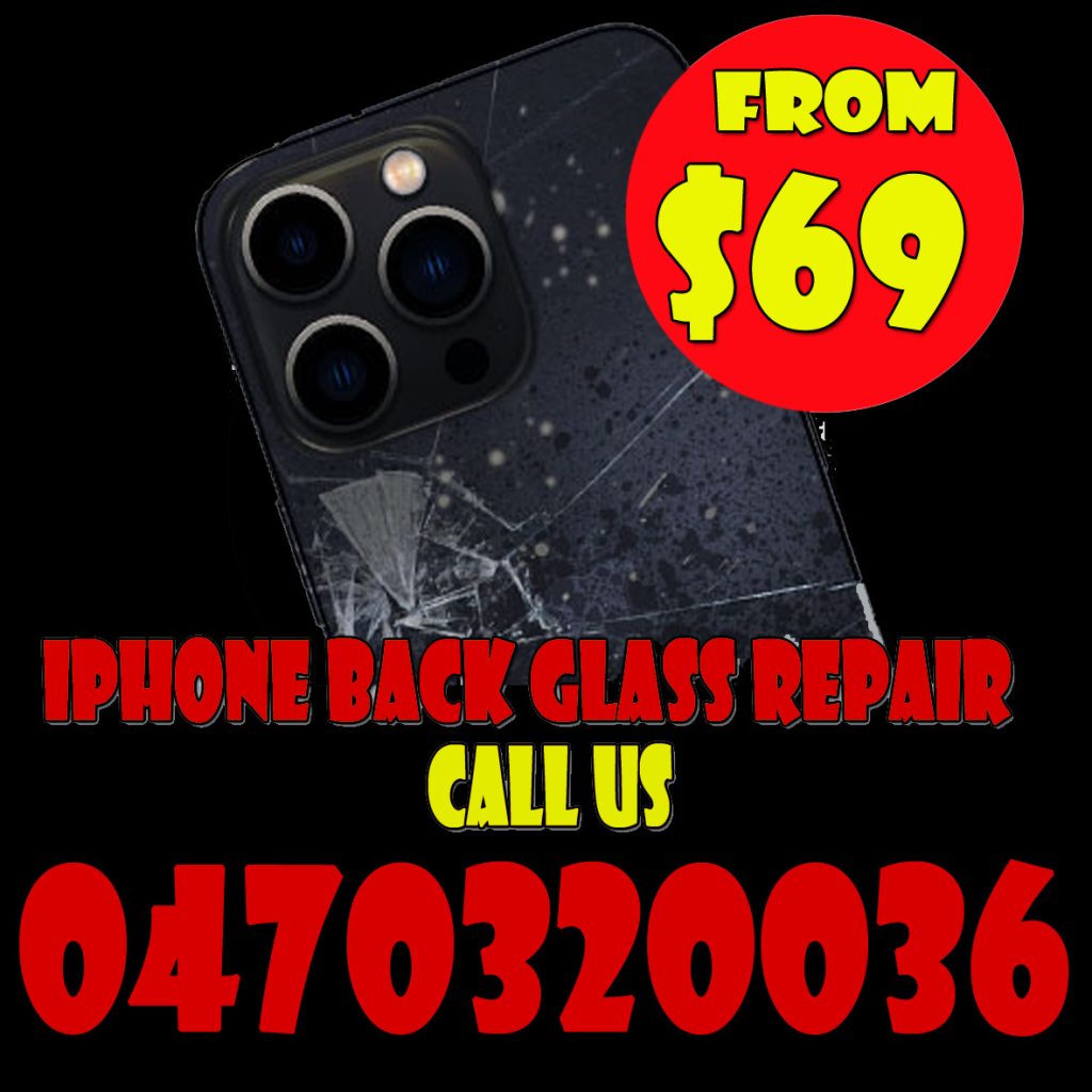 iPhone Back Glass Repair Replacement Sydney from $69