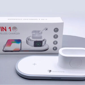 Wireless 3 in1 Qi Charger Fast Charging Dock Stand For Apple Watch iPhone Airpod