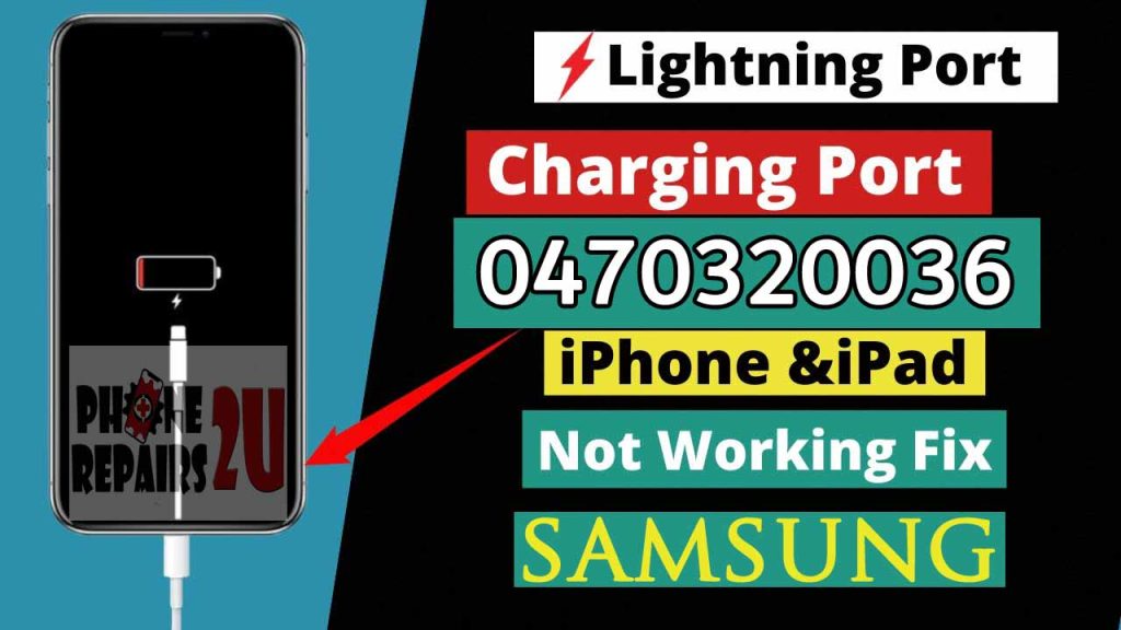 iPhone iPad Samsung Charging Port Repair / Not Working