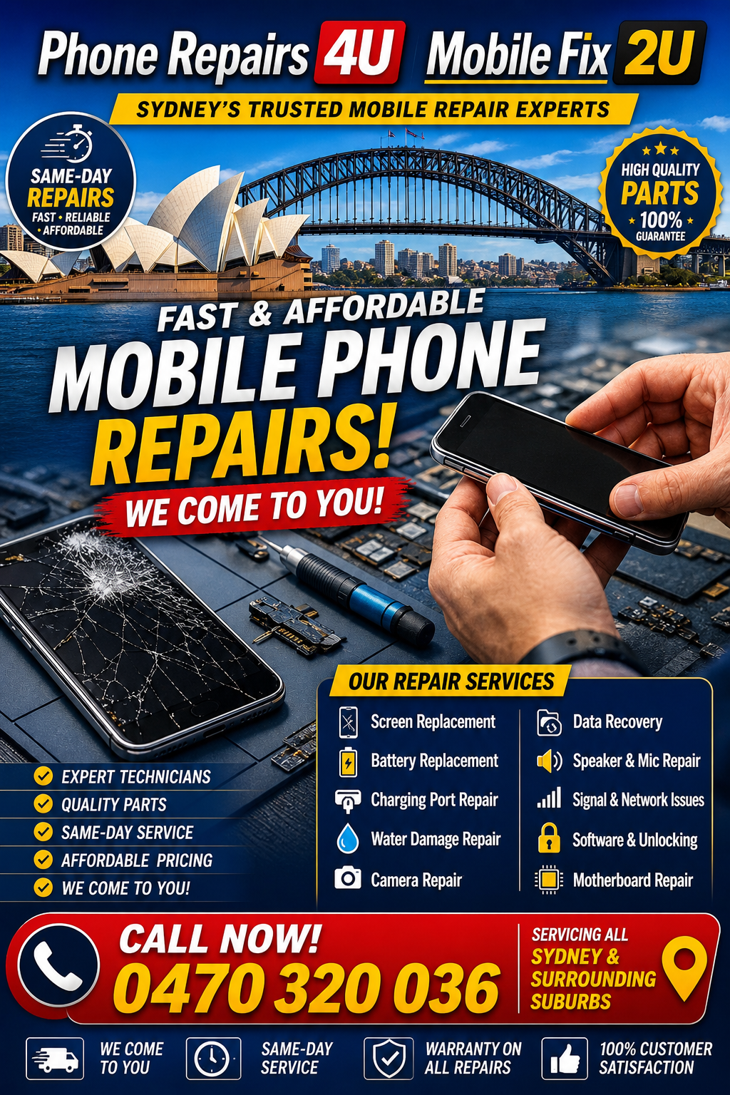 Phone Repairs 4U Mobile Fix 2U b